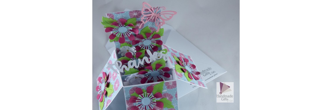 Felicitare 3D Flori